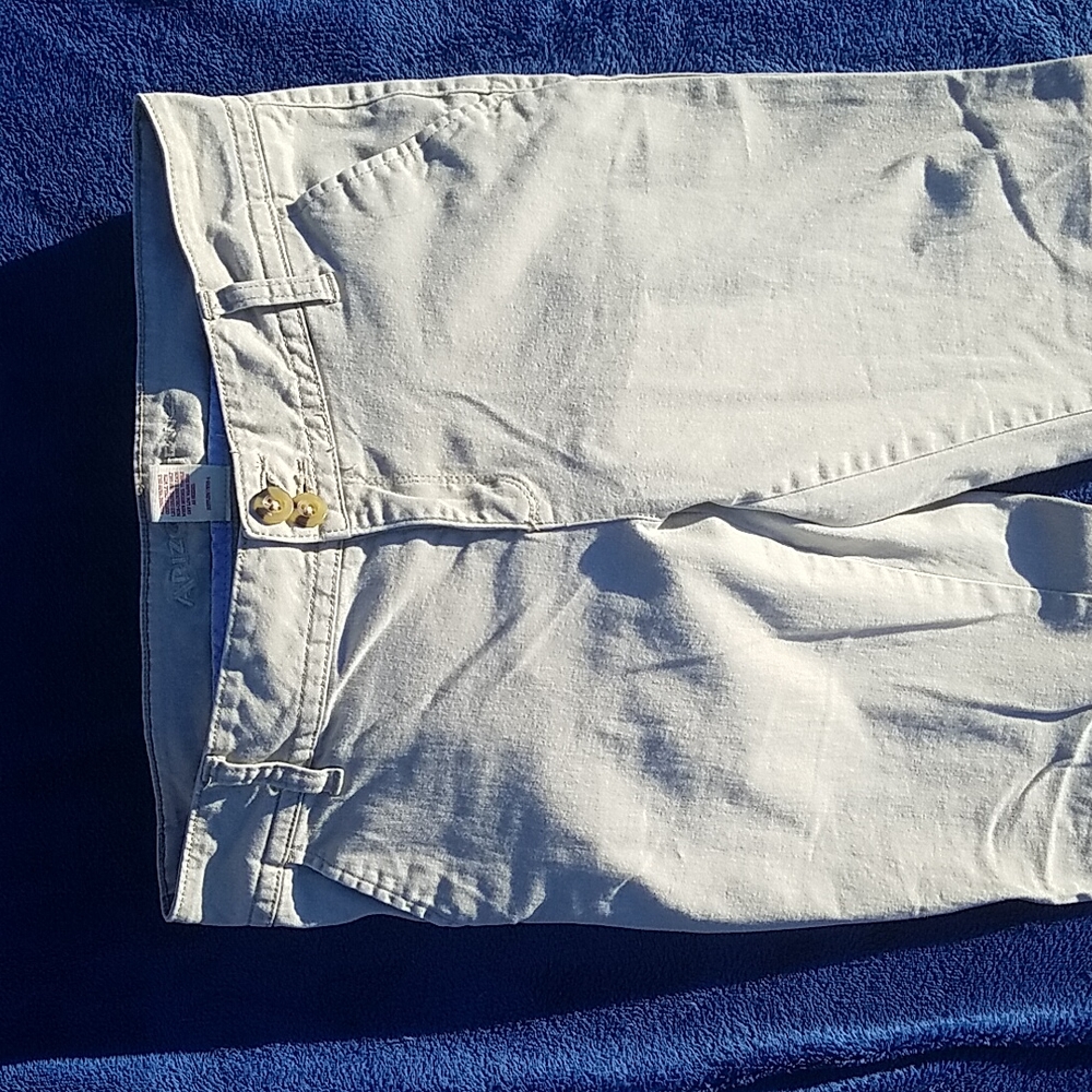 Arizona size 11 khakis double button